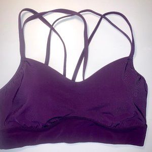 Women's Sports Bra Purple